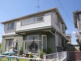 龍ヶ崎市N様邸 外壁屋根塗装付帯(ベランダ)工事